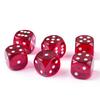 14.5MM Printing Precision Dice Translucent Colors 0.57inch, 6pcs Set view 1