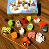 Lacing Farm Toy Wooden Block Set, Early Educational Toys String & Lacing Beads Games for Toddlers Kids Farm Animal Learning Play Set (16 Pieces) view 4