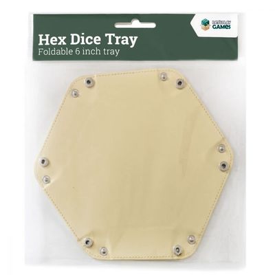 Hex Dice Tray 6" Yellow