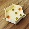 Hex Dice Tray 6" Yellow view 2