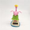 Amandaus 2Pcs Desk Dancing Solar Flipping Wings Pink Flamingo Animal Solar Powered Office Desk Home Decoration view 2