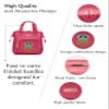 HappyVk- Baby Doll Diaper Bag with Doll Changing Pad- Handbag for Girls- Owl Embroidery view 3