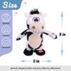 Hopearl Talking Singing Cow Repeats What You Say Walking Electric Interactive Animated Toy Speaking Plush Buddy Gifts for Toddlers, 8'' view 2