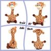 Hopearl Talking Giraffe Repeats What You Say Shaking Head Electric Interactive Animated Toy Speaking Plush Buddy Gift for Toddlers, 9.5'' view 3