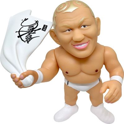 16 Directions 16D Collection 015: Minoru Suzuki (White Costume Version) Soft Vinyl Figure, Multicolor