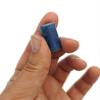 1Pc Large Ceramic Tube Bead for Bracelets  Orange or Blue Macrame & Jewelry Beads Blue view 1
