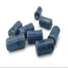 1Pc Large Ceramic Tube Bead for Bracelets  Orange or Blue Macrame & Jewelry Beads Blue view 4