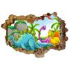 MySticky Dinosaur Land 3D Wall Decal | Removable Vinly Sticker | Peel and Stick | Unique Art Decor for Your Bedroom, Kitchen, Kids or Any Other Room (Medium 18.47" x 27") view 1
