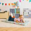 Wildkin Kids Cotton Nap Mat Cover  Soft, Sewn-in Flap, Durable & Fits 1.5" Vinyl Sleep Mats - Mermaids view 2