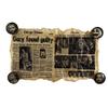 Asylum Zone Vintage Serial Killer Newspaper with Magnets Jeffrey Dahmer Ted Bundy Charles Manson John Wayne Gacy view 2