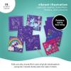 Crocodile Creek Unicorn Sparkle Scratch Art for Kids - 16-Sheet Scratch Art Set with 10 Themed Sheets, 5 Blank Sheets, Stencil, and Stylus - Thoughtful Stocking Stuffers, Gifts, Art Supplies for Kids view 3