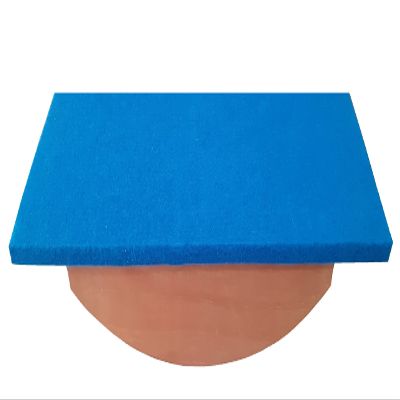 TYCOON PHYSIO SOLUTIONS Wooden Balance Board Foot Rocker Leg Exerciser Occupational Physio Therapy,Simply fit Board & Kids Balance Board (Its Safe Balancing Board) Standard Multicolor