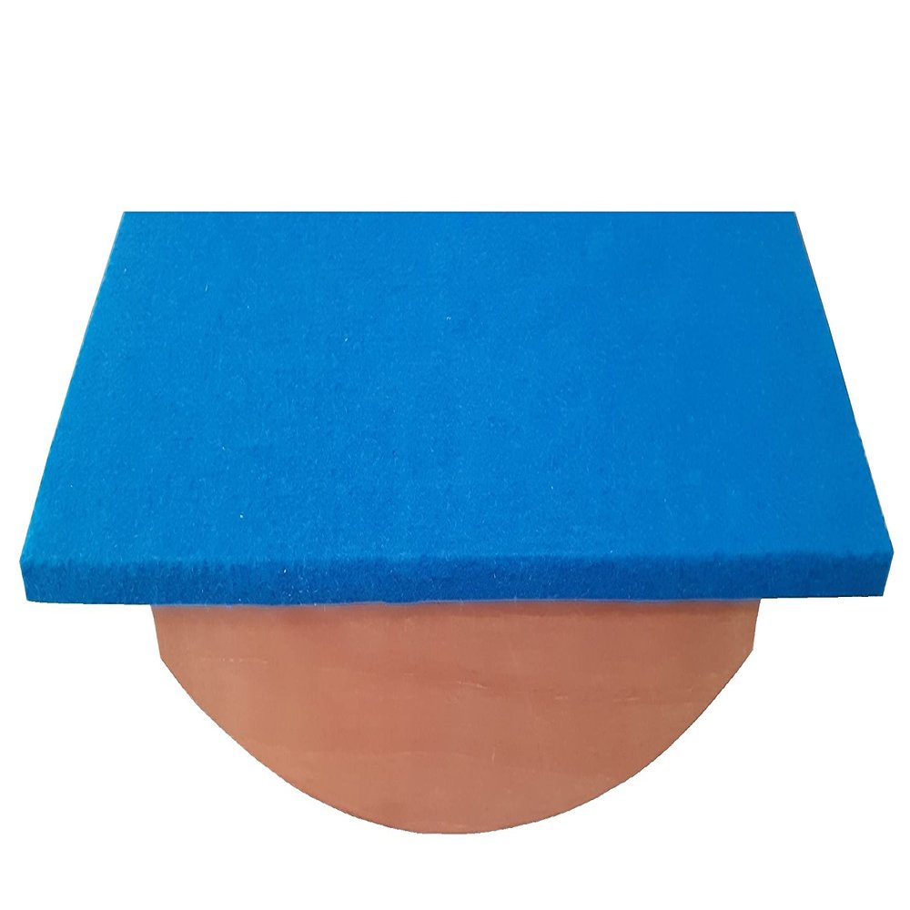 TYCOON PHYSIO SOLUTIONS Wooden Balance Board Foot Rocker Leg Exerciser Occupational Physio Therapy,Simply fit Board & Kids Balance Board (Its Safe Balancing Board) Standard Multicolor