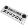 37 Keys Kids Piano Electric Keyboard Starter Music Keyboard Electric Piano Musical Instrument with Microphone(Silver) view 3