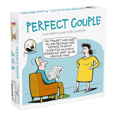 MDR Perfect Couple - Board Game for Couples Party Games for Adults The Perfect Fun Cards Game Date Night Table Card Games Travel Great Valentines, Anniversary, & Wedding Gift for Couples