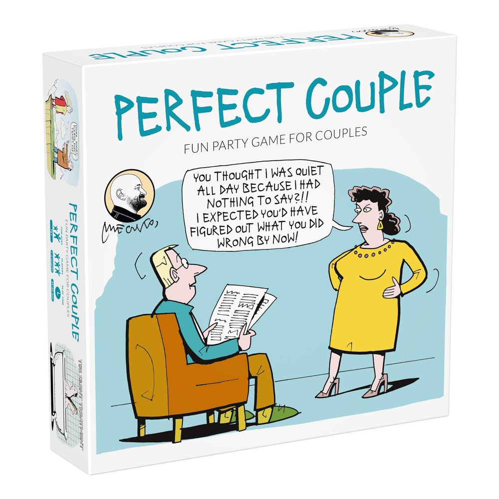 MDR Perfect Couple - Board Game for Couples Party Games for Adults The Perfect Fun Cards Game Date Night Table Card Games Travel Great Valentines, Anniversary, & Wedding Gift for Couples