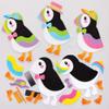 Baker Ross FE623 Puffin Mix & Match Magnet Kits - Pack of 8, Magnets for Kids, Fridge Magnet for Children, Make Your Own Magnets Craft Kit view 1