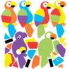 Baker Ross FE118 Parrot Mix & Match Magnet Kits - Pack of 8, Magnets for Kids, Fridge Magnet for Children, Make Your Own Magnets Craft Kit view 1