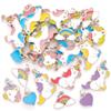 Baker Ross FE260 Unicorn Bracelet Charms - Pack of 30, Perfect for Kids Jewelry Making Activities, Bracelets, Necklaces, Bead Art Activities or Party Crafting view 1