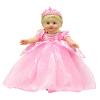 American Fashion World Pink Sparkle Princess Set for 18-Inch Dolls |Crown Included | Premium Quality & Trendy Design | Dolls Clothes | Outfit Fashions for Dolls for Popular Brands view 1