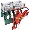 Nitro Hobbies V2 Aluminum 540/550 Motor Heat Sink w/Twin Cooling Fans Green view 1