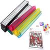 usamjtable American Mahjong Set 166 Tiles 4 All in One Pusher Rack Combo (Red Bag) view 4