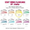 Merka 1st Grade Sight Words Flash Cards  150 Plastic Dry-Erase Cards, Ages 5+  8 Color-Coded Sets for Reading & Phonics Practice view 3