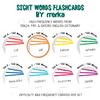 merka Sight Word Flash Cards - 150 Cards, Set B - Fry Sight Words & Vocabulary Flashcards for 1st Grade Reading view 3