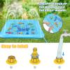 Growsland Splash Pad for Toddlers, Outdoor Sprinkler for Kids, 67" Summer Water Toys Inflatable Wading Baby Pool Fun Gifts for 3 4 5 6 7 8 9 Years Old Boy Girl Backyard Garden Lawn Outdoor Games view 4