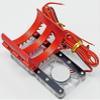 Nitro Hobbies V2 Aluminum 540/550 Motor Heat Sink w/Twin Cooling Fans Red view 4