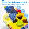 hahaland Toddler Toys for Boys Girls Gifts for Ages 18 Months+ Multifunctional Music Light Workbench for Baby Boy Toy for 2-Year-Old view 3