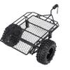1/10 RC Car Trailer, RC Car Part RC Trailer, Trailer Part RC Trailer Parts 1/10 DIY Parts RC Car Traile for TRX4 D90(Black) view 1