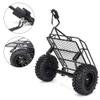 1/10 RC Car Trailer, RC Car Part RC Trailer, Trailer Part RC Trailer Parts 1/10 DIY Parts RC Car Traile for TRX4 D90(Black) view 2