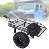 1/10 RC Car Trailer, RC Car Part RC Trailer, Trailer Part RC Trailer Parts 1/10 DIY Parts RC Car Traile for TRX4 D90(Black) view 4