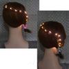 2pcs Girls Glow DIY Hair LED Lights String Blinking Hair Styling Tools Braider Weaving Braids Party Birthday Gift view 3