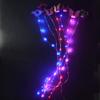 7pcs Girls Women DIY Hair LED Lights String Blinking Hair Styling Tools Braider Weaving Braids Party Birthday Gift view 3
