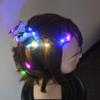 7pcs Girls Women DIY Hair LED Lights String Blinking Hair Styling Tools Braider Weaving Braids Party Birthday Gift view 4