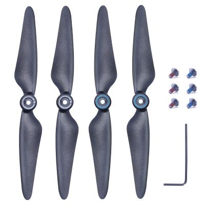 Bwine Drone Blades for Bwine F7, 4 Pcs Original Propeller, RC Drone Quadcopter - Black