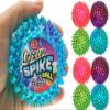 JA-RU Large 3.25" Light Up Spiky Rubber Ball (8 Balls) Spike Sensory Toy for Kids. Squishy Bouncy Dog Toy. Therapy Stress Fidget. Party Favor. Plus 1 Sticker. 699-8s view 1