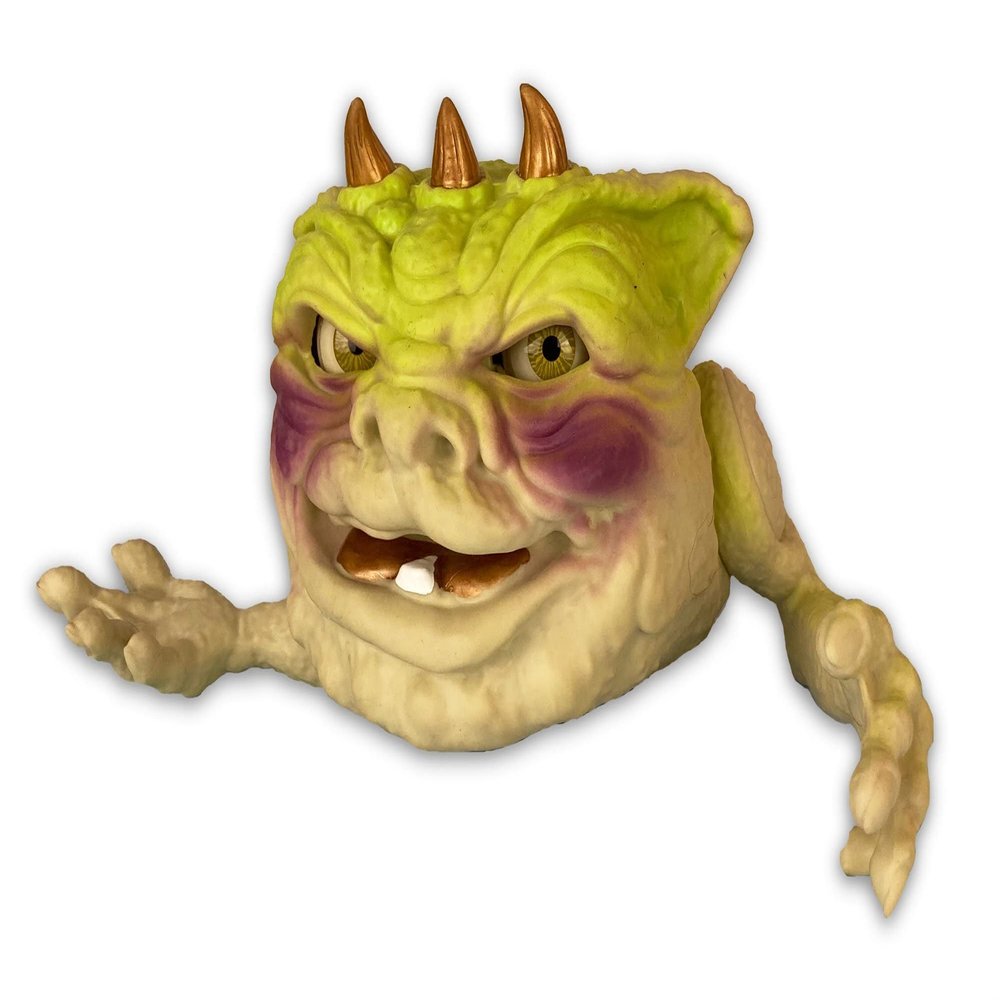 Boglins Foam Monster Puppet | Gold Horned King Drool