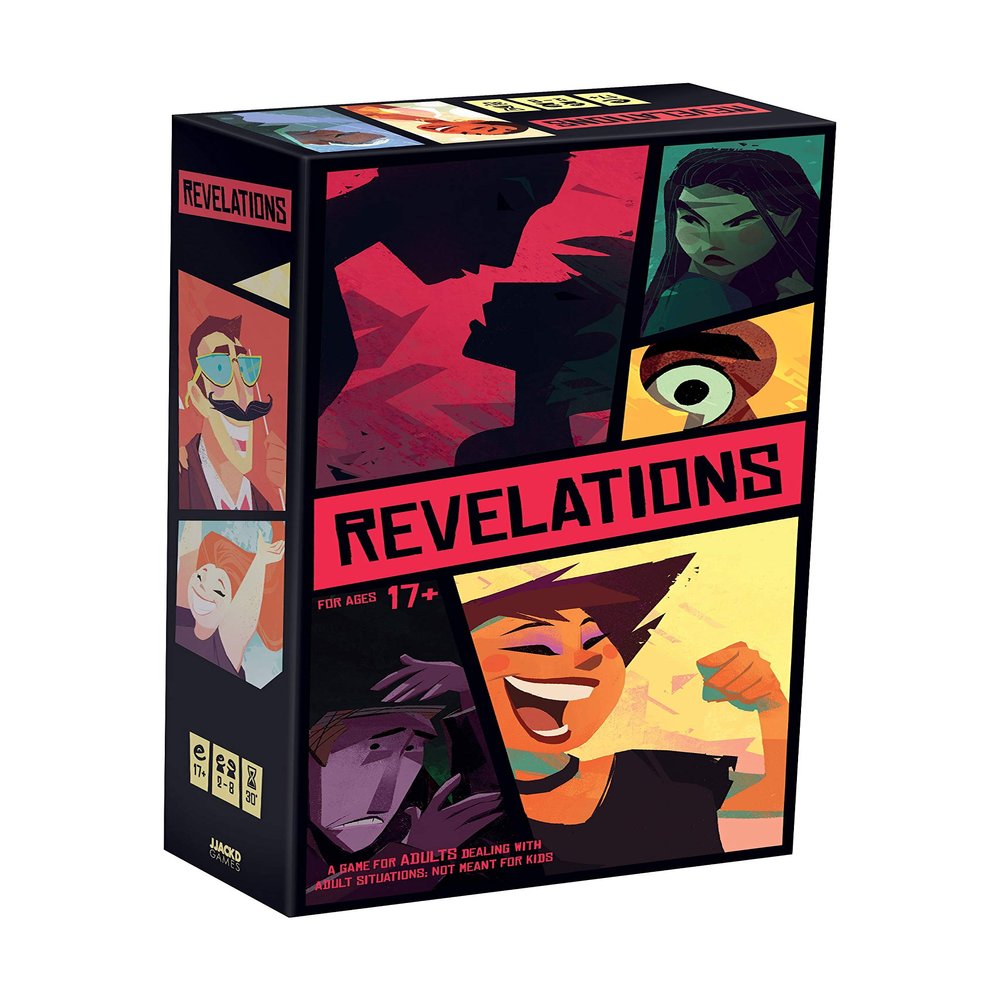 Revelations - an Adult Party Game That Will Reveal New Things About You and Your Friends, Steamy, Witty and Sassy Situations, Great Game for Friends and Crushes, Adult Fun Games Friends Icebreaker