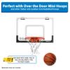 Botabee 5" Rubber Mini Basketballs (2-Pack) - Realistic Bounce and Grip for Indoor and Outdoor Play - Small Basketball for Kids - Durable and Fun, Perfect for Mini Hoops view 3