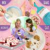 Easy Bake Oven / Pan/ Pan Tool/ Red Velvet Cupcakes Refill / Pink Kid-Sized Apron / Rainbow Whisk / Pink Frosting Piping Bag (7 Items) -Easy Bake Oven and Accessories Gift Set view 4