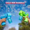 JOYIN 3 Bubble Guns Kit with 3 Solutions for Kids, Bubble Blaster for Summer Toy, Party Favors, Birthday, Outdoor & Indoor Activity, Birthday Gift view 2