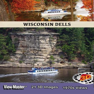 1970s Wisconsin Dells View-Master 3 Reel Set