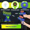 GMAOPHY Shooting Games Toy Gift for Age 5, 6, 7, 8, 9, 10+ Years Old Kids, Glow in The Dark Boy Gift Floating Ball Targets with Foam Dart Toy Blaster, 10 Balls 5 Targets view 2