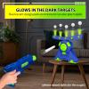 GMAOPHY Shooting Games Toy Gift for Age 5, 6, 7, 8, 9, 10+ Years Old Kids, Glow in The Dark Boy Gift Floating Ball Targets with Foam Dart Toy Blaster, 10 Balls 5 Targets view 3
