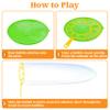 JOYIN Big Bubble Wands Set Bulk for Kids Summer Outdoor Toy Game Activity Party Favors, 18 Pcs Giant Bubble Maker with Tray, 12" Large, 6 Pcs Solution Suitable for All Age People view 4