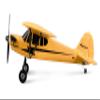 Amewi Piper J-3 Cup 3-Channel RTF Gyro Mode 2 RC Airplane Red / White view 3