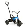 Joovy Tricycoo Fold & Go Toddler Tricycle Featuring Removable, Adjustable Push Handle, Lockable Pedals, Height-Adjustable Seat, 3-Point Safety Harness, and Rear Storage Box (Blueness), 27.6"x18.5"x37" view 1
